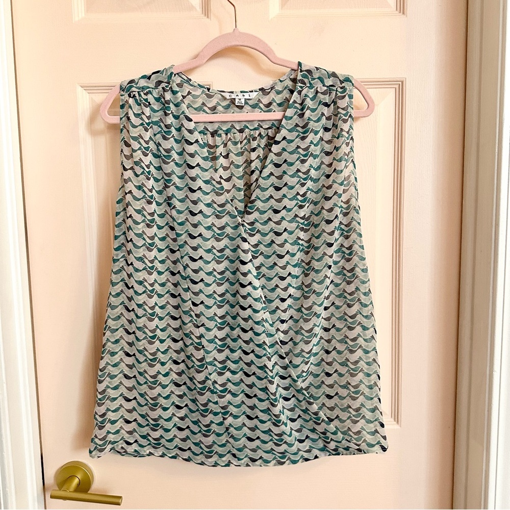 Green lightweight cabi top